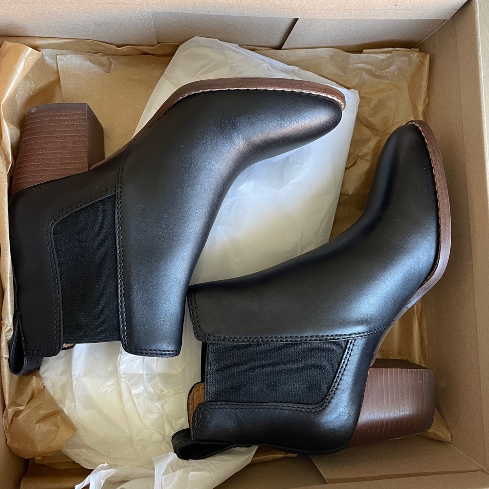 Madewell Regan Heel Ankle Boots